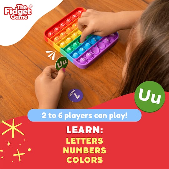 The Fidget Game ABC Bingo Set